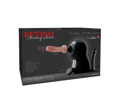 Maszyna automatyczna Fetish Fantasy The Bigger Bang Thrusting & Rotating Sex Machine Pipedream