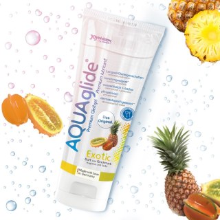Lubrykant Wodny O Smaku Owoców Egzotycznych Aquaglide Exotic 100 Ml JoyDivision