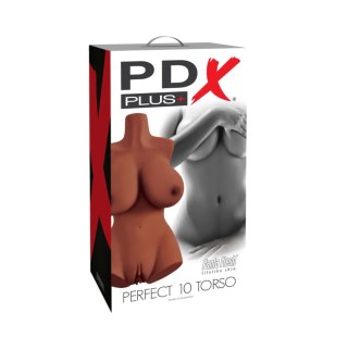 Masturbator Pdx Plus Perfect 10 Torso Brown Pipedream