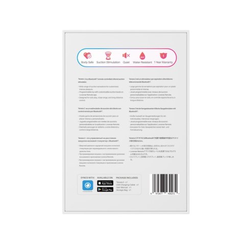 Stymulator Masażer Łechtaczki Tenera 2-Lovense