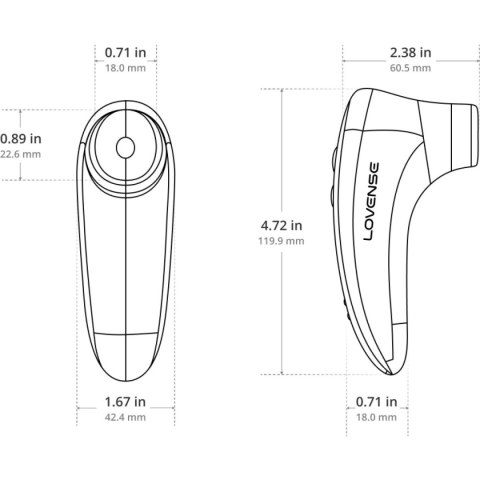 Stymulator Masażer Łechtaczki Tenera 2-Lovense