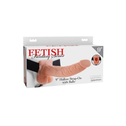 Uprząż Fetish Fantasy Series 9" Hollow Strap-On Pipedream