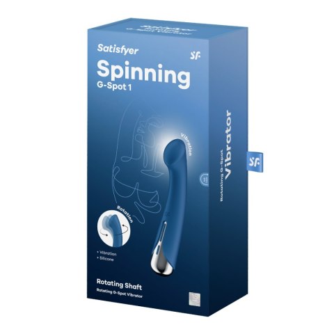 Wibrator Do Punktu G Spinning G-Spot 1 Blue-Satisfyer