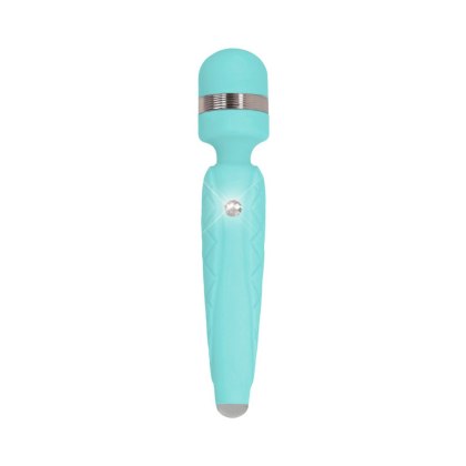 Masażer Cheeky Pillow Talk 3 Tryby 7 Programów USB Ładowany Swarovski Teal - Cheeky