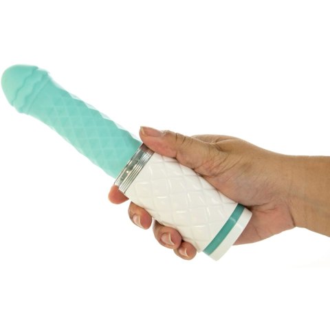 Wibrator Z Funkcją Pchnięć Ruchomy Silikonowy Akumulatorowy - Pillow Talk Feisty