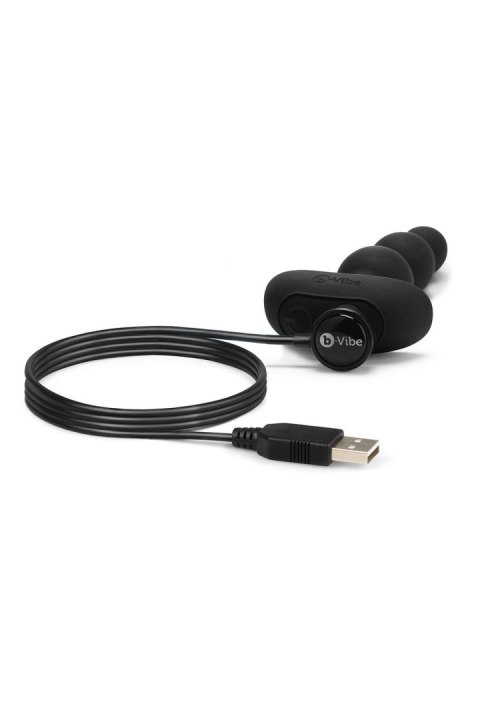 Koraliki analne Triplet Anal Beads Black b-Vibe