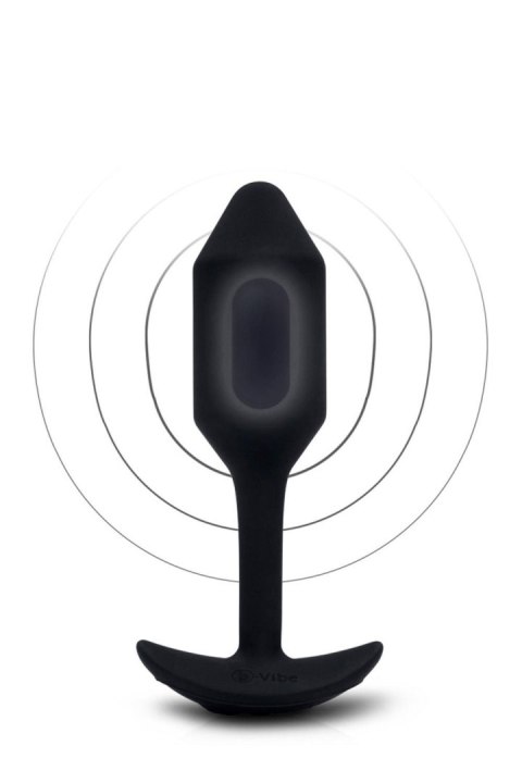 Korek analny Vibrating Snug Plug 2 Black b-Vibe