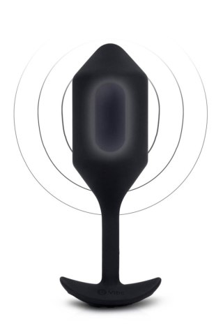 Korek analny Vibrating Snug Plug 4 Black b-Vibe