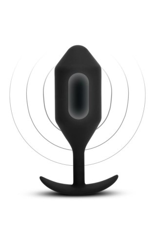 Korek analny Vibrating Snug Plug 5 Black b-Vibe