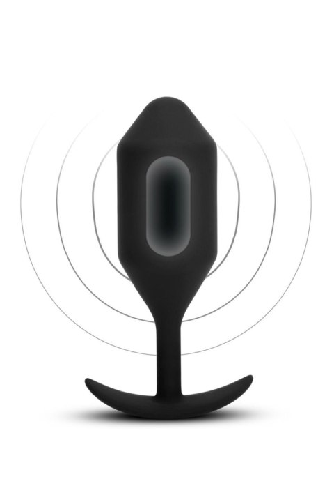 Korek analny Vibrating Snug Plug 5 Black b-Vibe