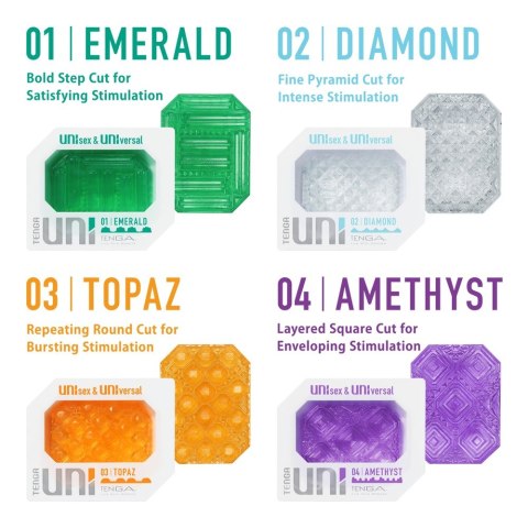Masturbator Uni Amethyst Tenga