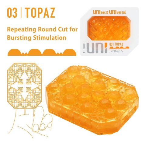 Masturbator Uni Topaz Tenga