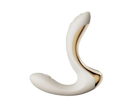 Wibrator Do Punktu G Ze Stymulatorem Talis Ivory White Zalo