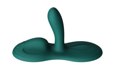 Wibrator Wielofunkcyjny Flora Turquoise Green Zalo