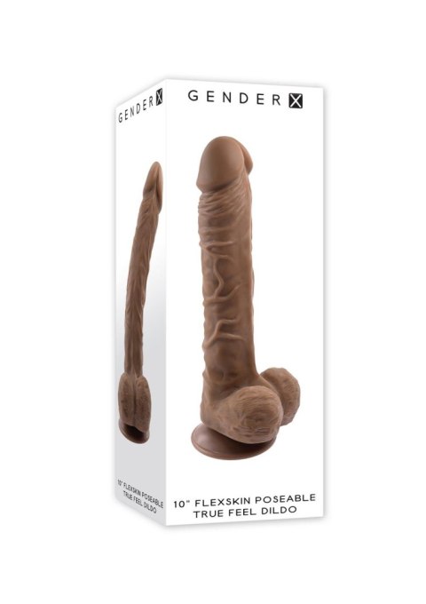 Dildo Realistyczne karmelowe 25 cm Gender X