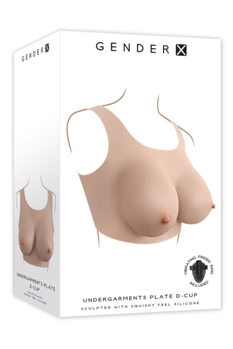 Fantom Piersi Undergarments Plate D-Cup Light Gender X