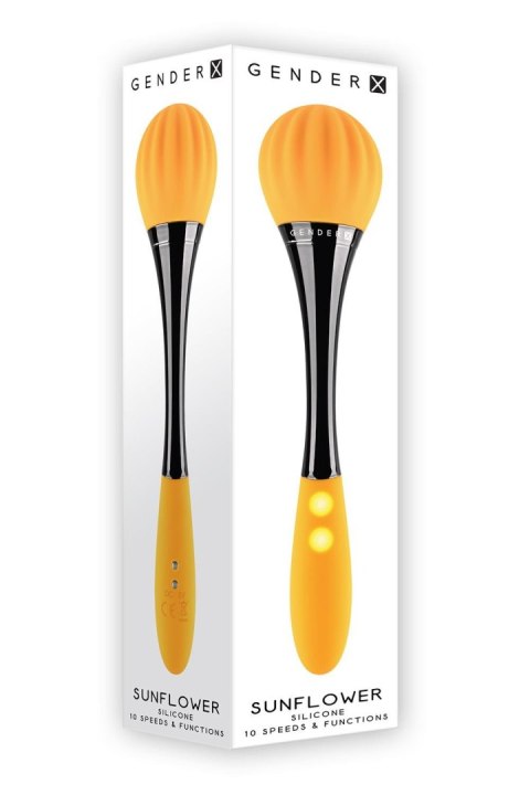 Masażer Łechtaczki Różdżka Dual Motor Wodoodporny – Sunflower Gender X