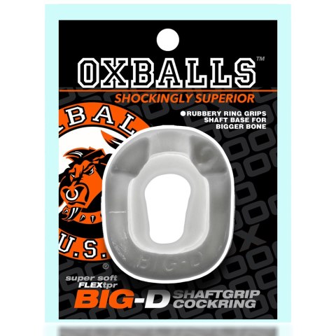 Pierścień Erekcyjny Big-D Shaft Grip Cockring White Oxballs