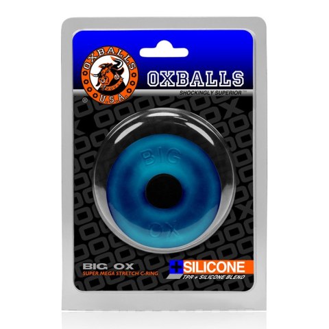 Pierścień Erekcyjny Big Ox Cockring Blue Oxballs