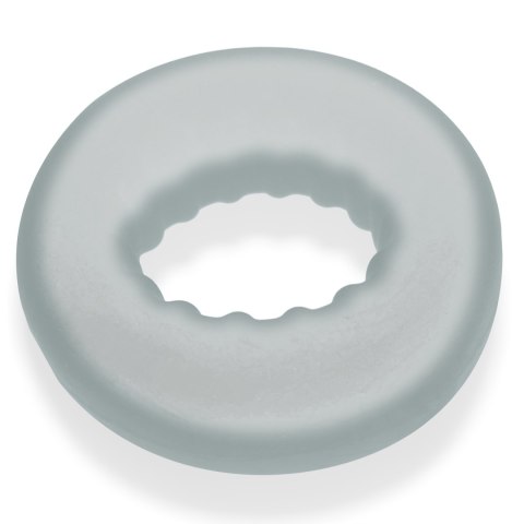 Pierścień erekcyjny Axis Rib Griphold Cockring Ice Clear Oxballs
