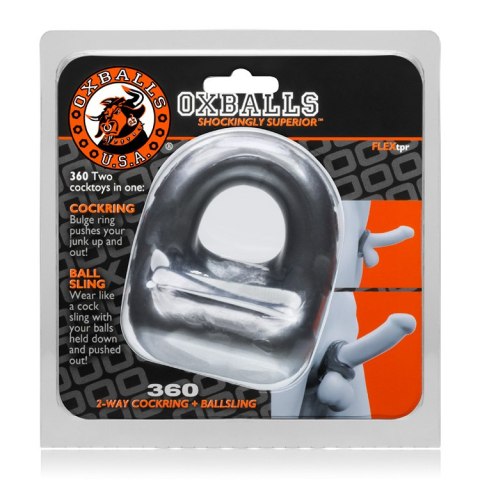 Pierścień na penisa i jądra 360 Cockring & Ballsling Oxballs