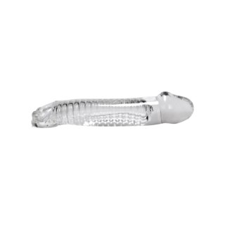 Przedłużka na penisa Muscle Cocksheath Clear Oxballs