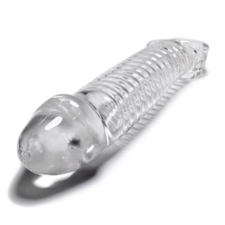 Przedłużka na penisa Muscle Cocksheath Clear Oxballs