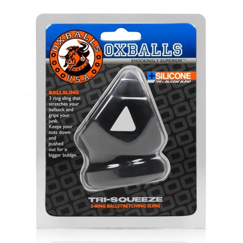 Rozciągacz jąder Tri-Squeeze Cocksling and Ballstretcher Oxballs