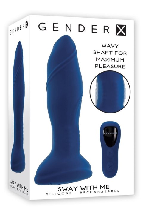 Wibrator Analny Sway With Me Gender X