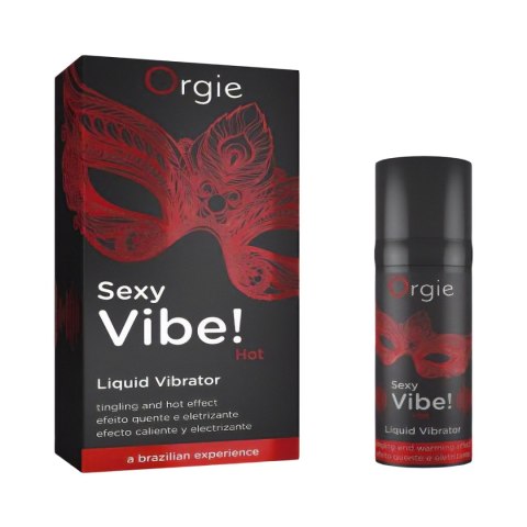 Wibrator W Płynie Sexy Vibe! Hot Liquid Vibrator 15ml Orgie