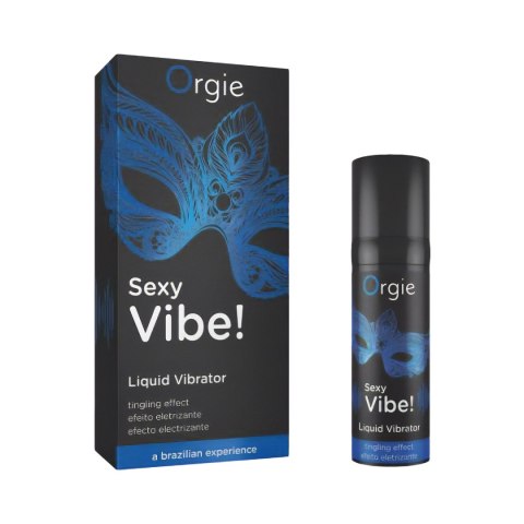 Wibrator W Płynie Sexy Vibe! Liquid Vibrator 15ml Orgie