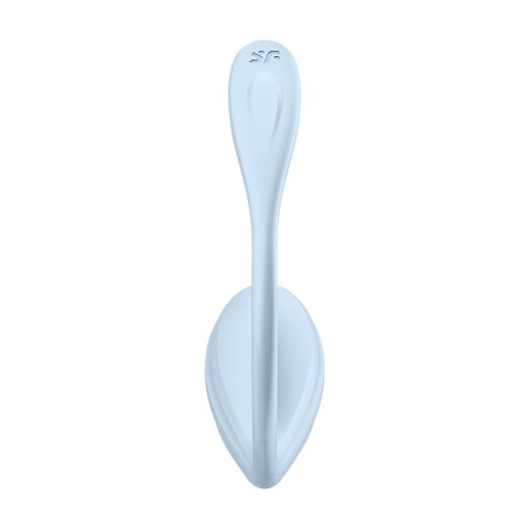Jajeczko wibrujące błękitne na aplikację Smooth Petal Satisfyer