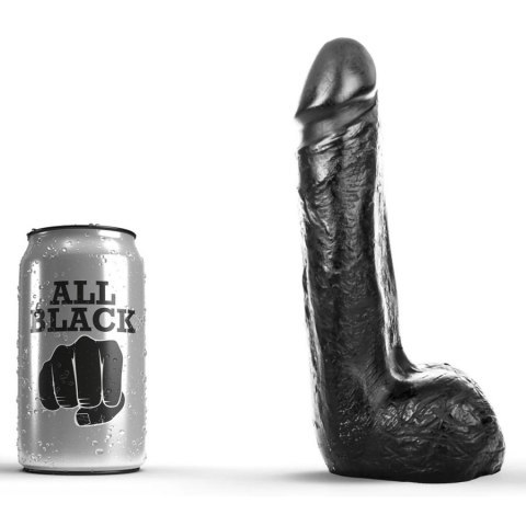 Dildo czarne Miguel 20x5cm All Black