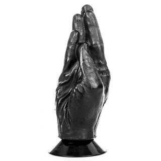 Dildo do fistingu dłoń czarne Fist 18x7cm All Black