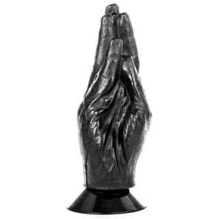 Dildo do fistingu dłoń czarne Fist 18x7cm All Black