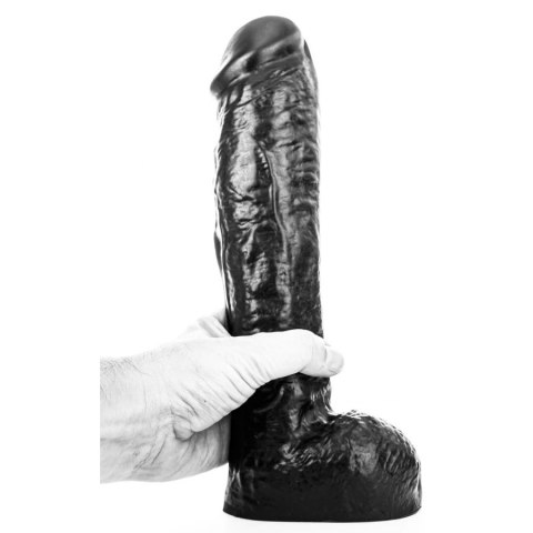 Dildo czarne Bratwurst 24x6.5cm All Black