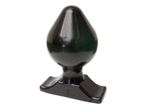 Korek analny czarny Cors Butt Plug 17x9cm All Black
