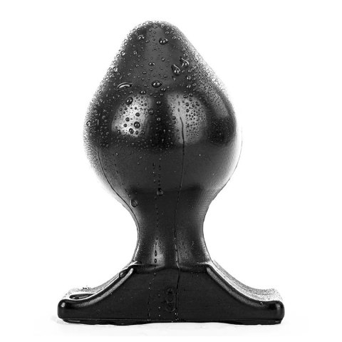 Korek analny czarny Cors Butt Plug 17x9cm All Black