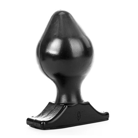 Korek analny czarny Cors Butt Plug 17x9cm All Black