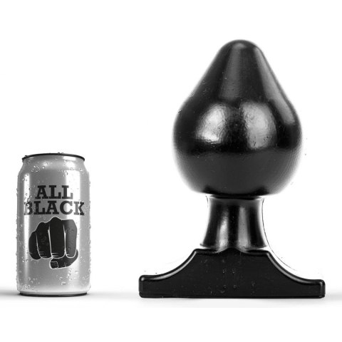 Korek analny czarny Gijs Butt Plug 19x11cm All Black