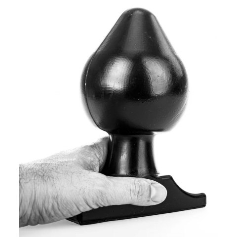 Korek analny czarny Gijs Butt Plug 19x11cm All Black