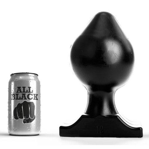 Korek analny czarny Raymond Butt Plug 22.5x12cm All Black