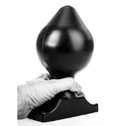 Korek analny czarny Raymond Butt Plug 22.5x12cm All Black