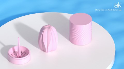 Egg Jajeczko Masturbator Cherry- Tight After Kiss