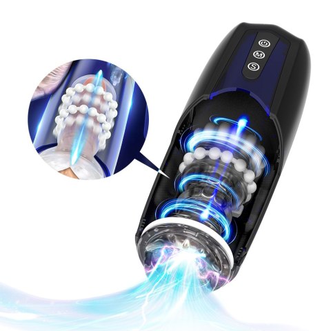 Masturbator Sterowany Aplikacją Xone Blue Magic Motion
