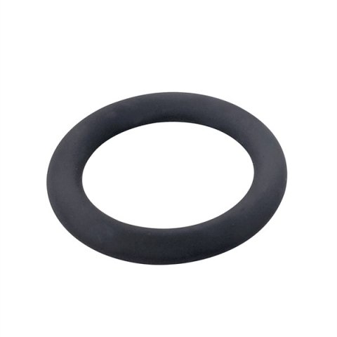 Silikonowy pierścień erekcyjny Brutus Slim Donut Silicone Cock Ring Black 50 mm