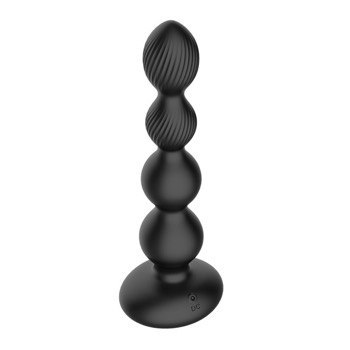 Koraliki Analne Tornado Rotating Beaded Probe Large Black Nexus