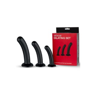 Zestaw Dilatorów Analnych Silicone Anal Dildos S,M,L Nexus