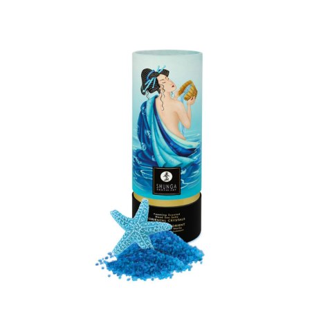 Sól Morska Do Kąpieli Oriental Bath Crystals Aqua Based 500g Shunga