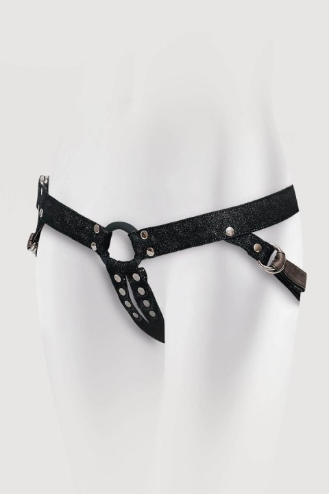 Bawełniany Strap-On Lastic Strap-On Rose-Black Adrien Lastic